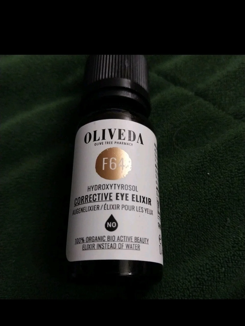 Olive Tree Oliveda F64  Hydroxytyrosol Corrective Eye Lift Elixir & SOS B14 Gel